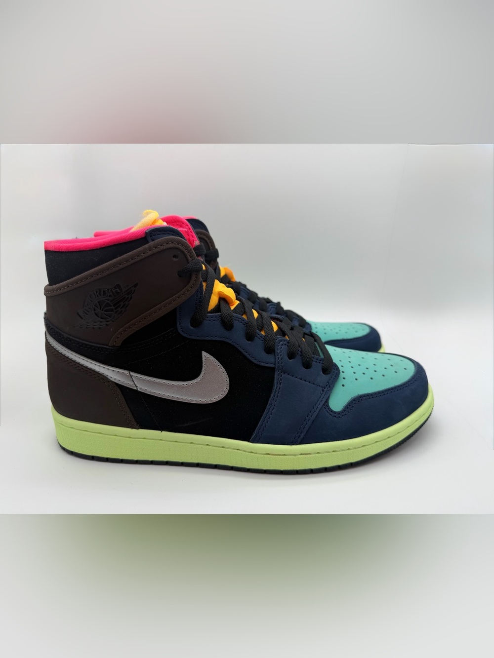 Nike Air Jordan “Tokyo Bio Hack” Retro High OG Teal Navy Pink High-Top Sneakers
